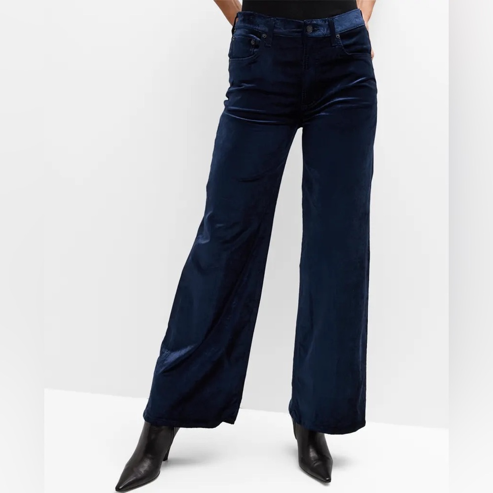 Citizens of Humanity Paloma wide leg baggy velvet pants